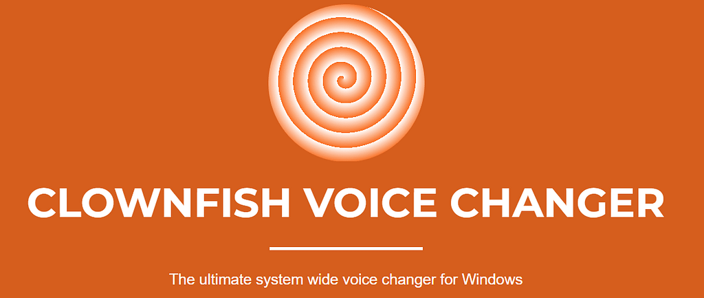 Clownfish - Best female voice changer for desktop