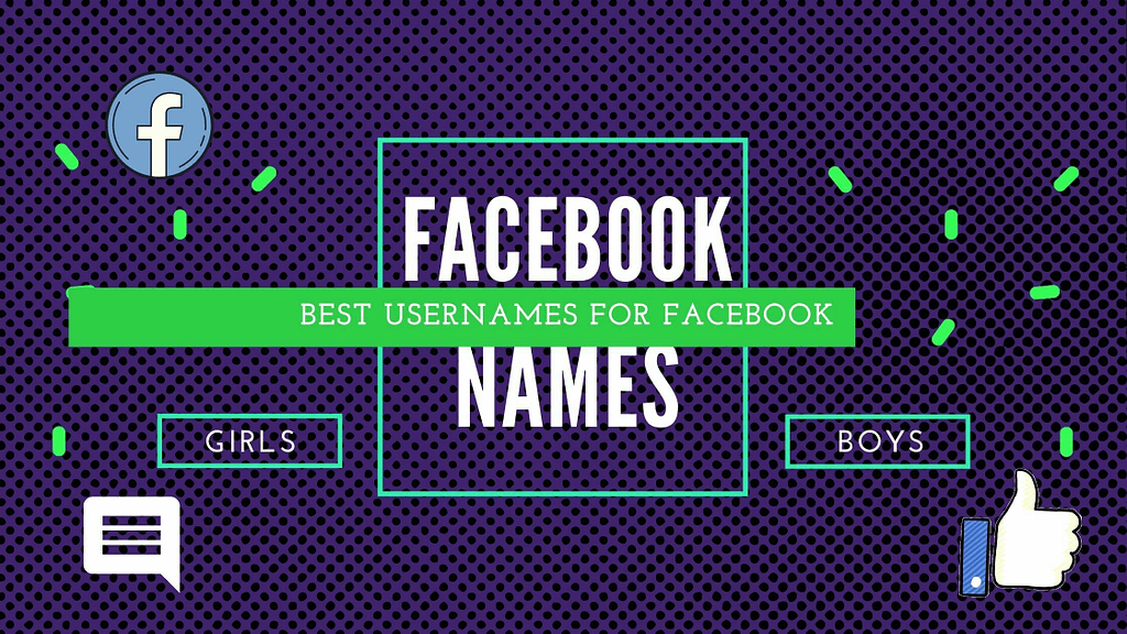 Facebook names