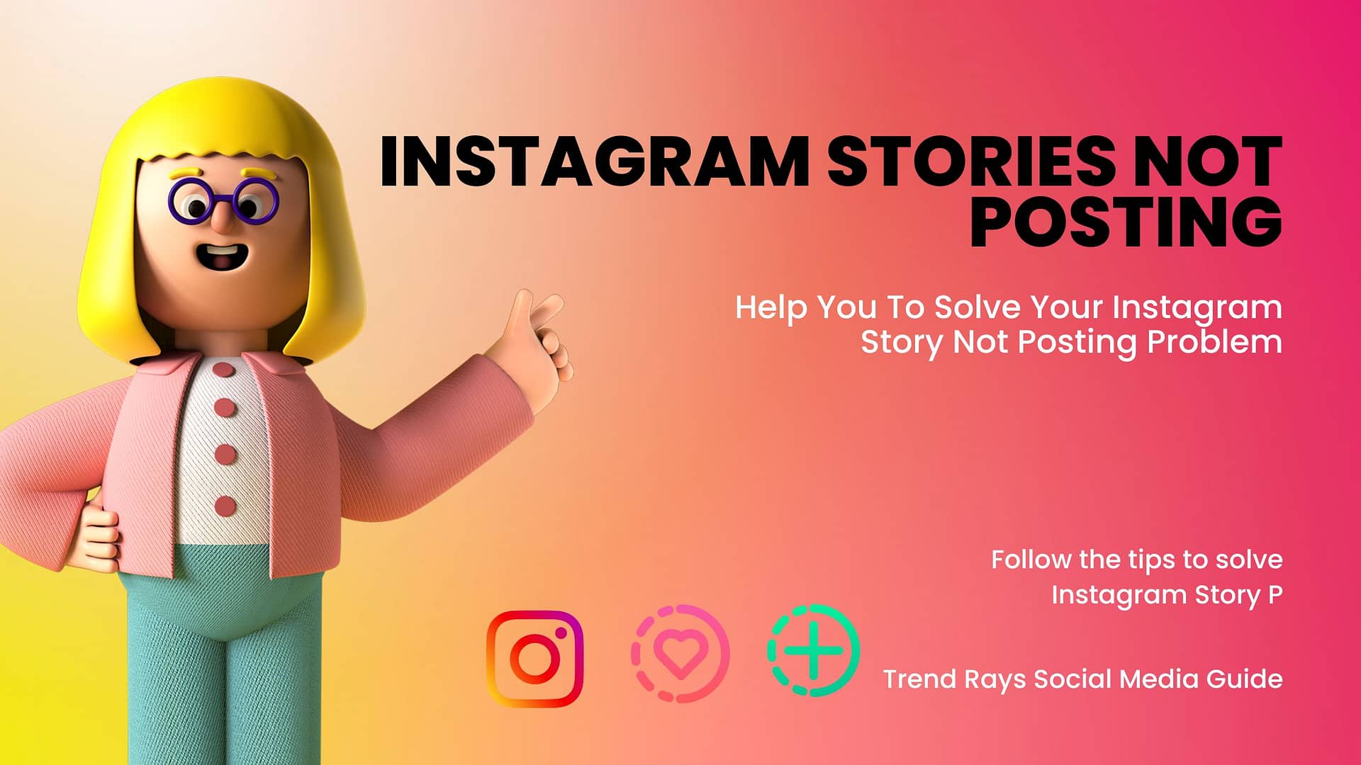 Instagram story not posting