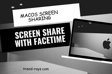 Screen Share With FaceTime on MacOS