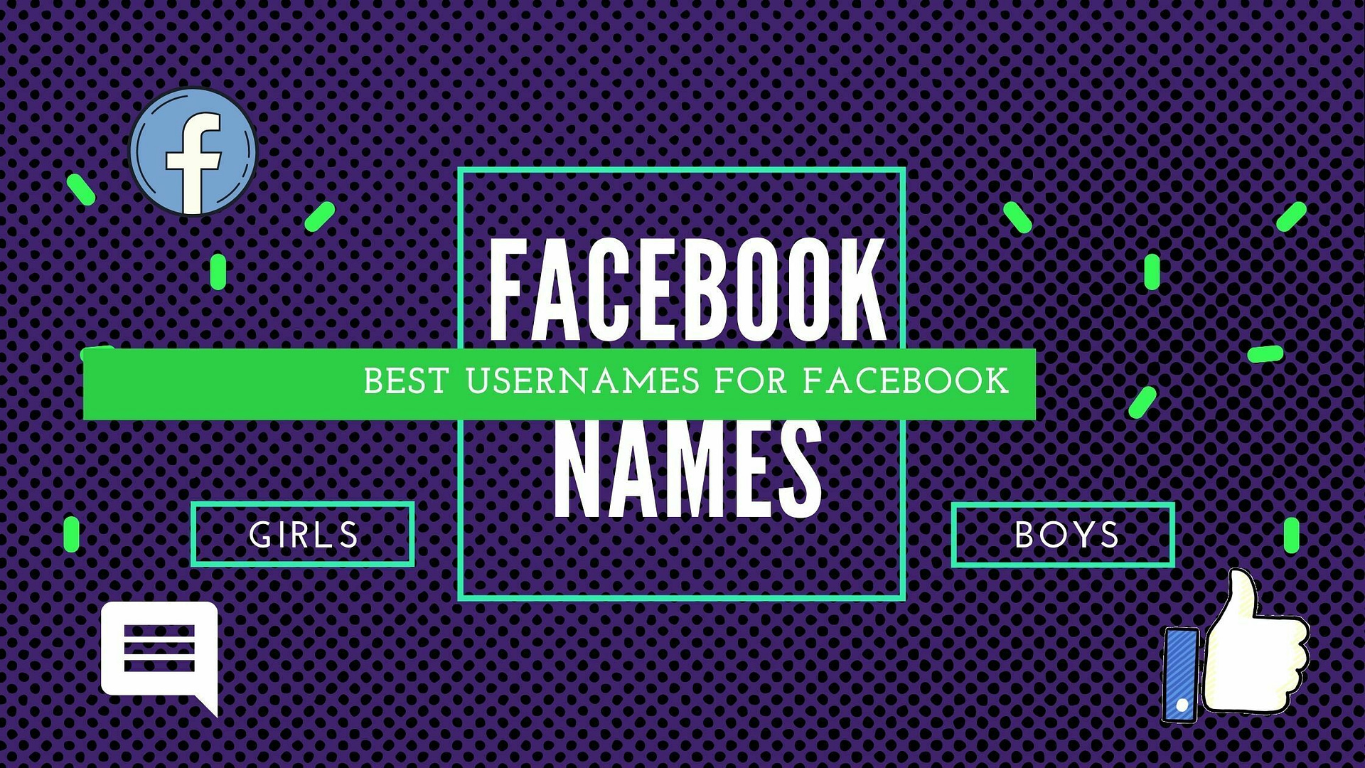 Stylish Facebook names